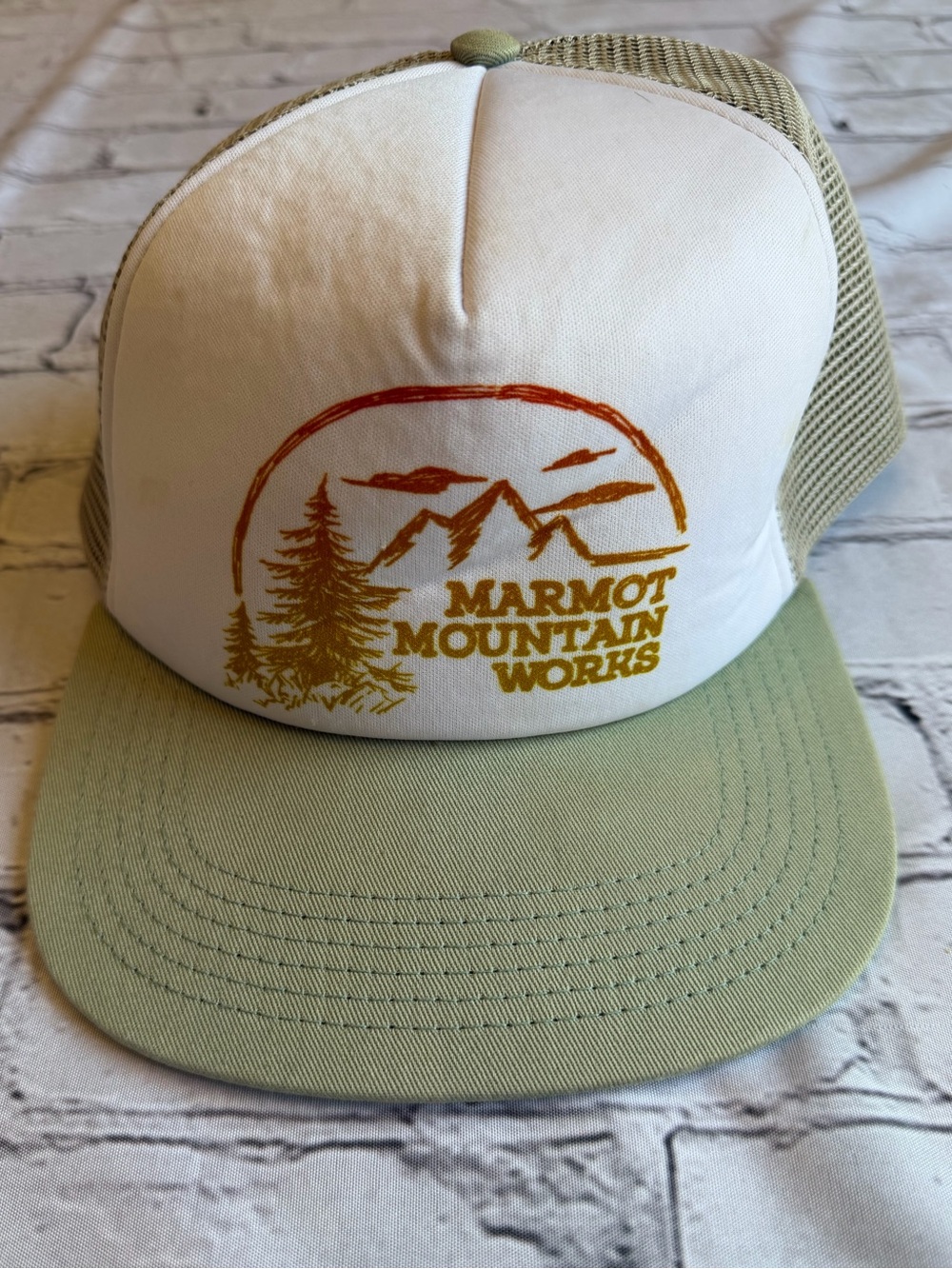 Marmot Trucker Hat Cap Outdoors Gorp Core Snapback Hiking